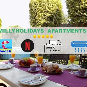Millyholidays - Lilla - Center - Nearby - Private Garden - Pool Apartment